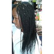 Tresses vanilles, twist senegalaises, tresses vanilles avec mèches xpression