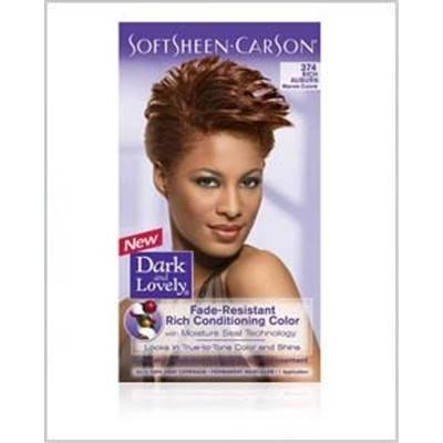 Rich Auburn Coloration Dark Lovely