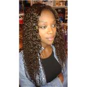 Coiffure crochet braids - Crochet braid avec mèches frisées by Bama Fashion Shop