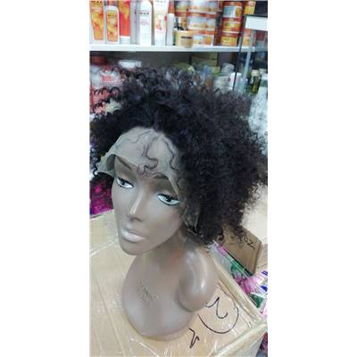 Perruque brésilienne Kinky Curly 100% vrai cheveux Bama KC8