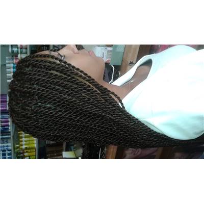 Longues Tresses vanilles, twist senegalaises, tresses vanilles avec mèches xpression