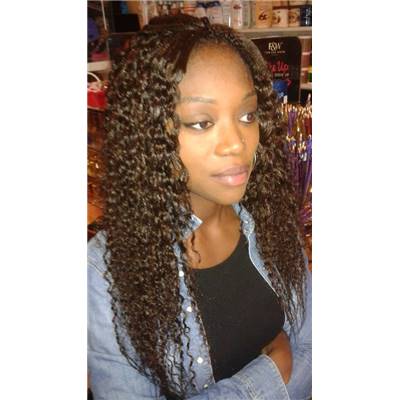 Coiffure crochet braids - Crochet braid avec mèches frisées by Bama Fashion Shop