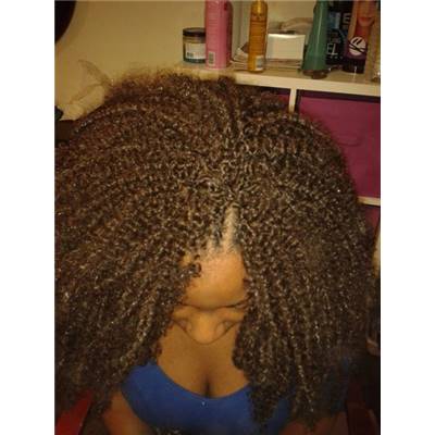 Coiffure Crochet braid avec meches futura queen