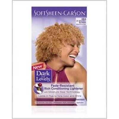 Golden Blonde Coloration Dark Lovely