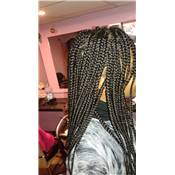 Tresses libres longues, nattes longues, rasta longues