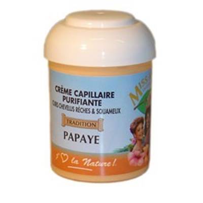 Miss Antilles crème capillaire purifiante papaye 125ml
